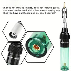1pc, portable small gas soldering iron
